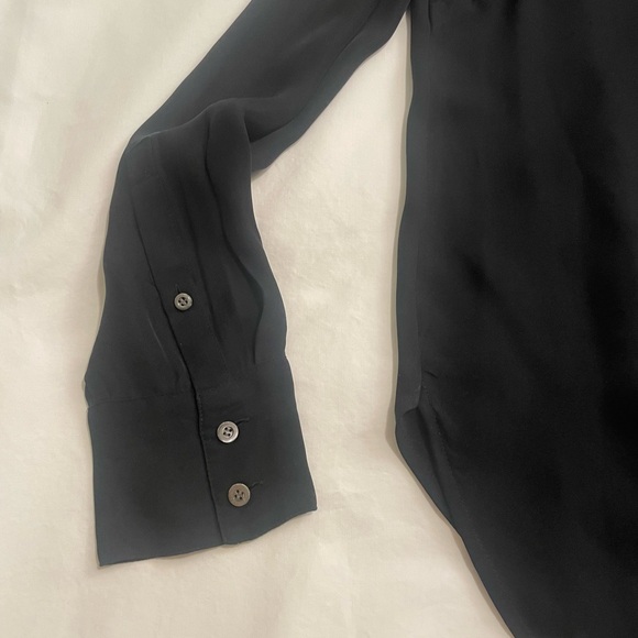 J Crew size 6 silk tunic blouse - Picture 4 of 10